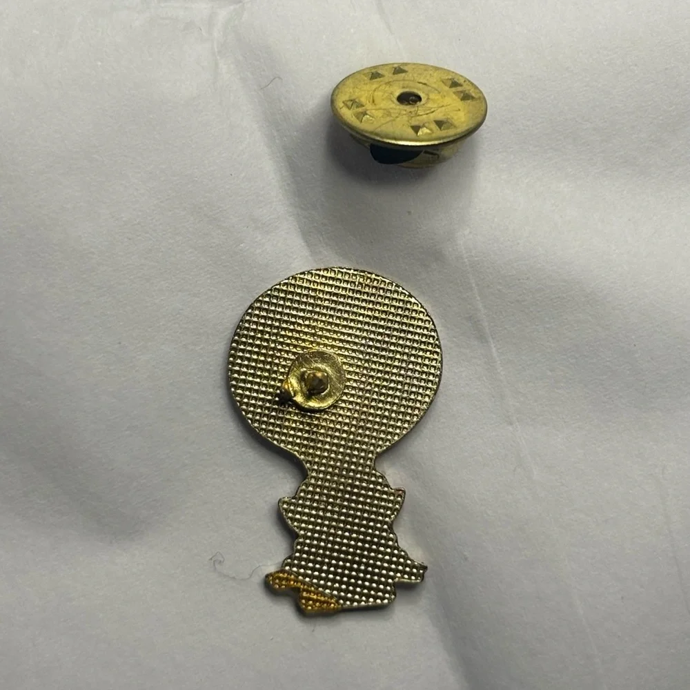 Vintage 80s Hot Air Balloon Novelty Lapel Tack Pin rare hard to find collectible